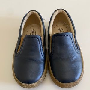 2/$20 Old Soles Navy Blue Boys’ Leather Loafers